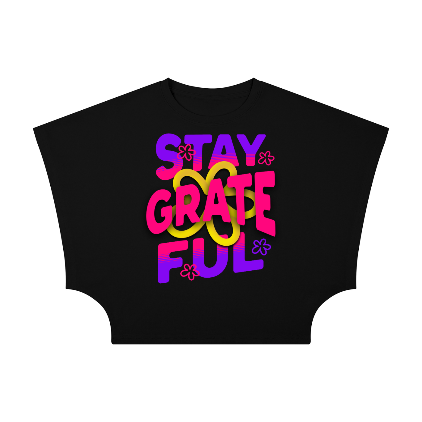 Women's Cropped Dolman T-Shirt