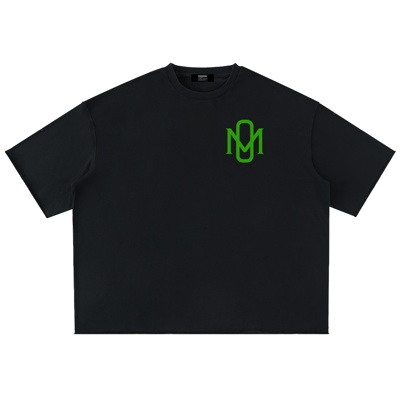 Washed Rolled Hem Half Sleeve T-Shirt