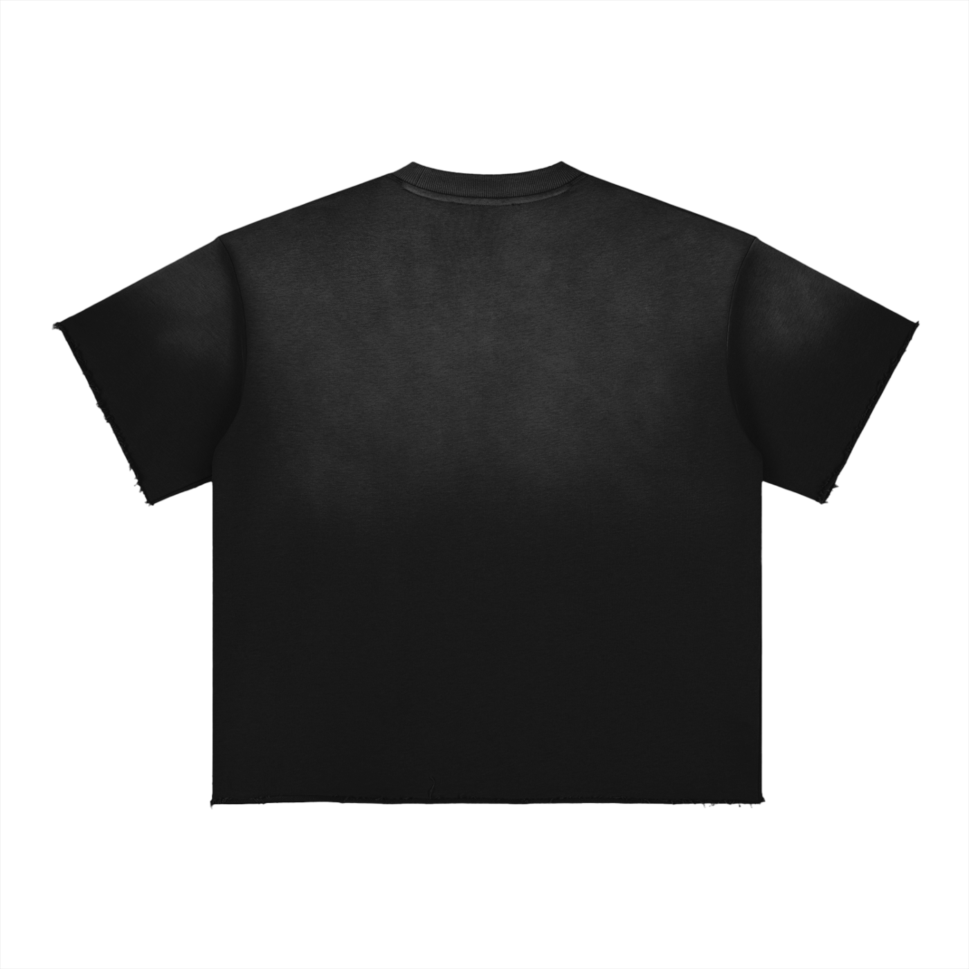 Sun Fade Raw Edge T-Shirt ONEMORE