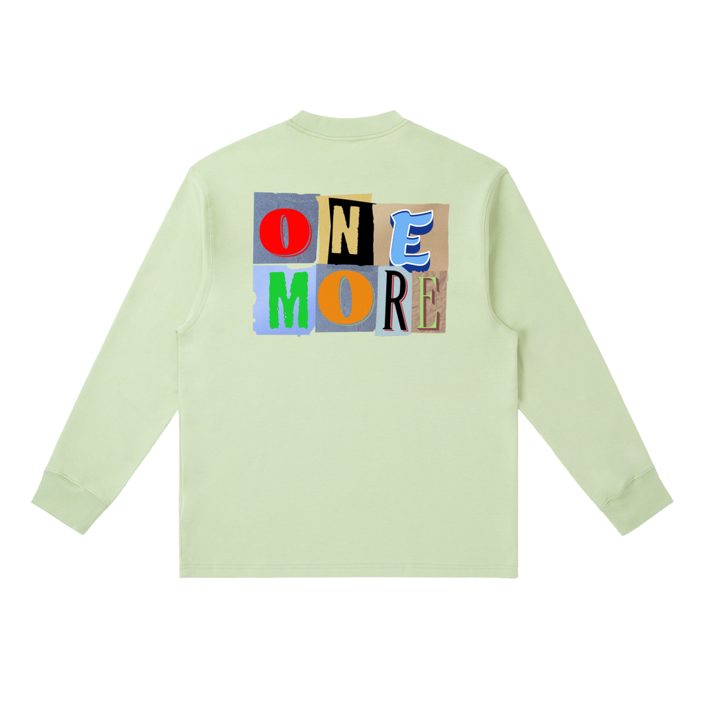 Essential Crewneck Long-Sleeve T-Shirt ONEMORE