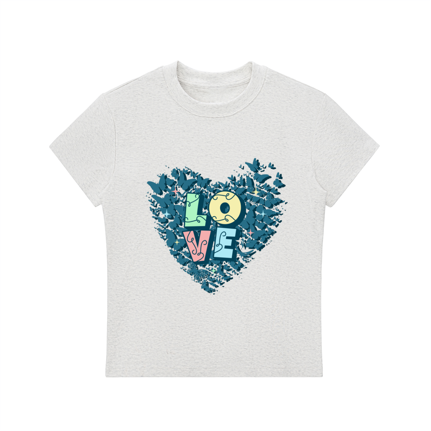 Essential Bodycon Crewneck T-Shirt