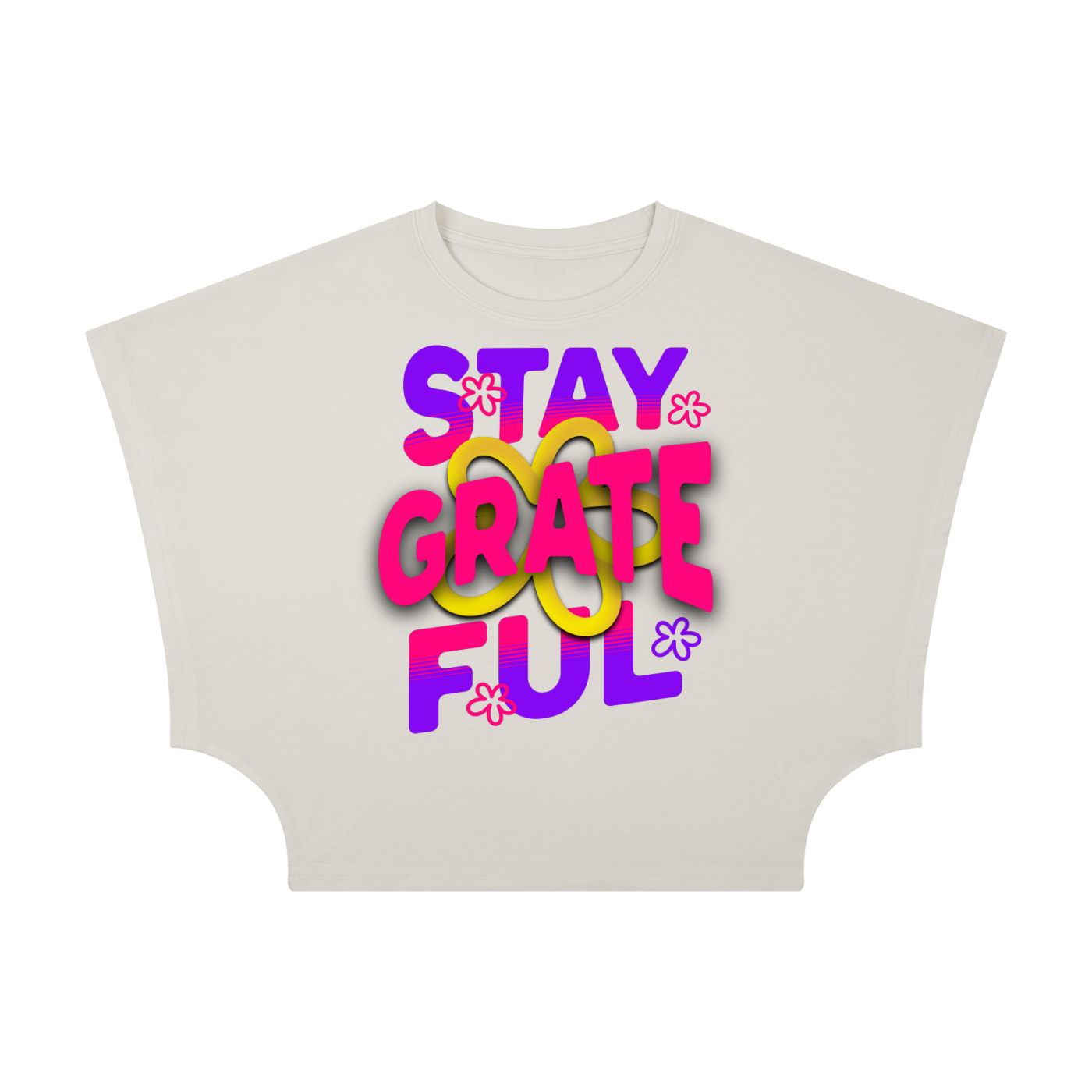 Women's Cropped Dolman T-Shirt