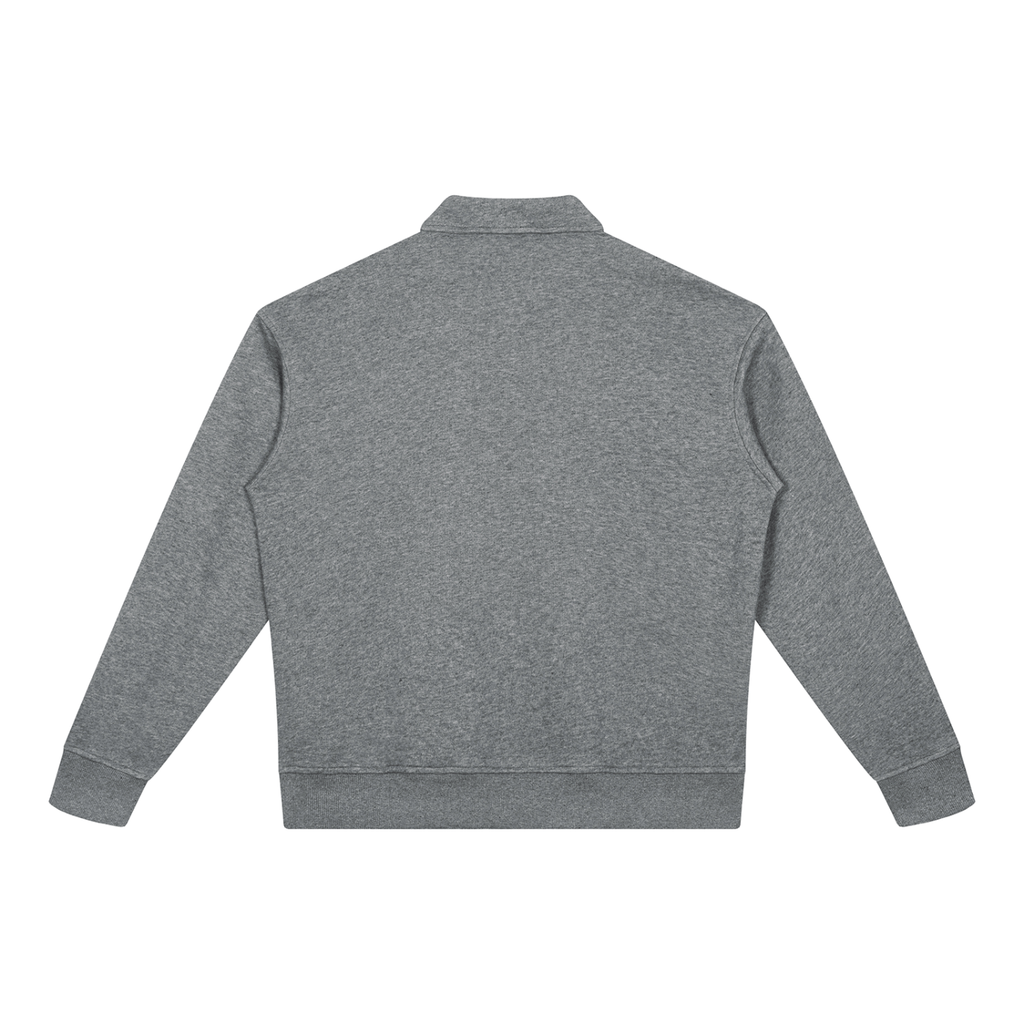 Boxy Quarter-Zip Sweatshirt ONEMORE