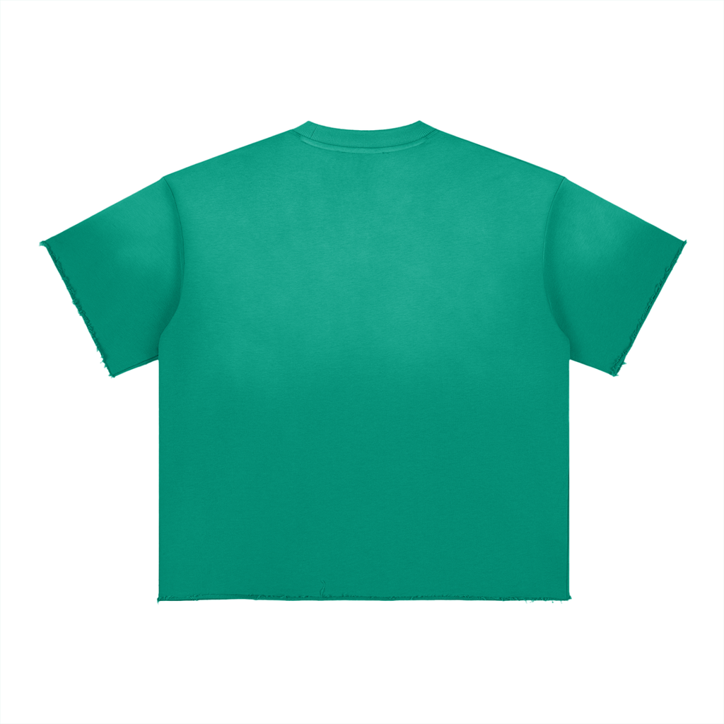 Sun Fade Raw Edge T-Shirt ONEMORE