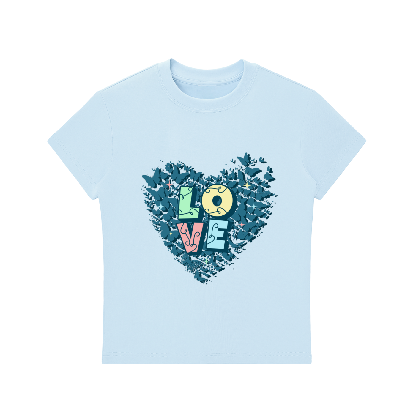 Essential Bodycon Crewneck T-Shirt