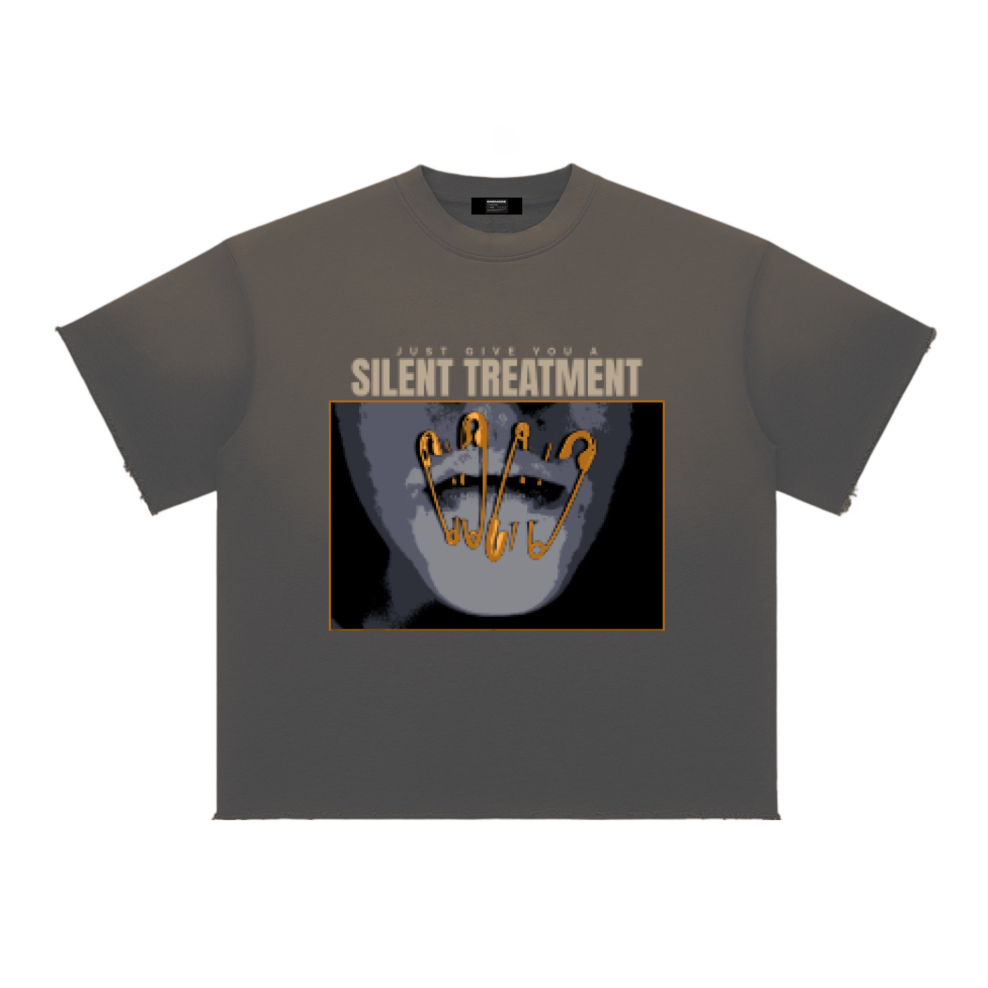 Sun Fade Raw Edge T-Shirt ONEMORE