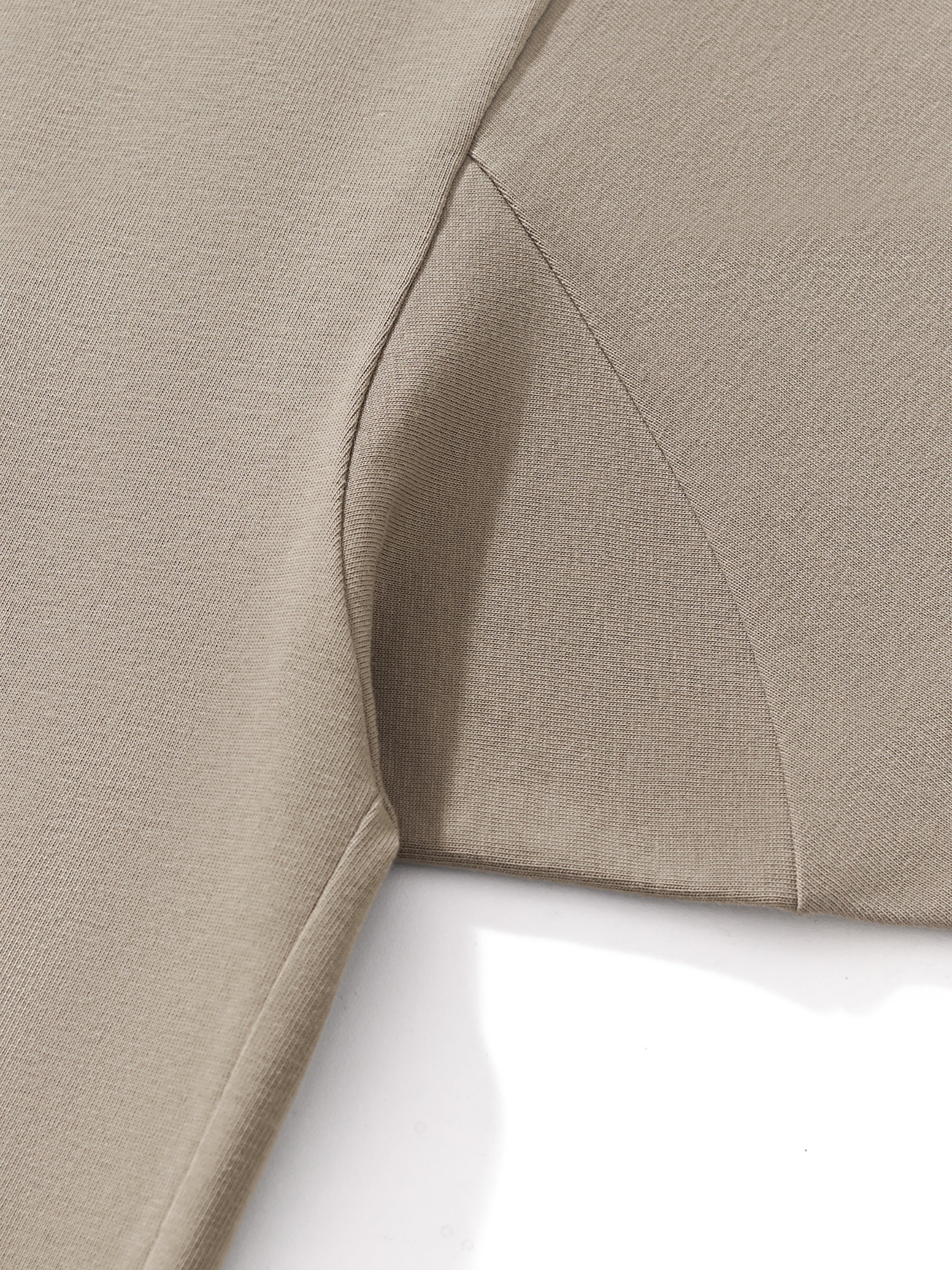 Heavyweight Oversized Mock Neck T-shirt Jesus