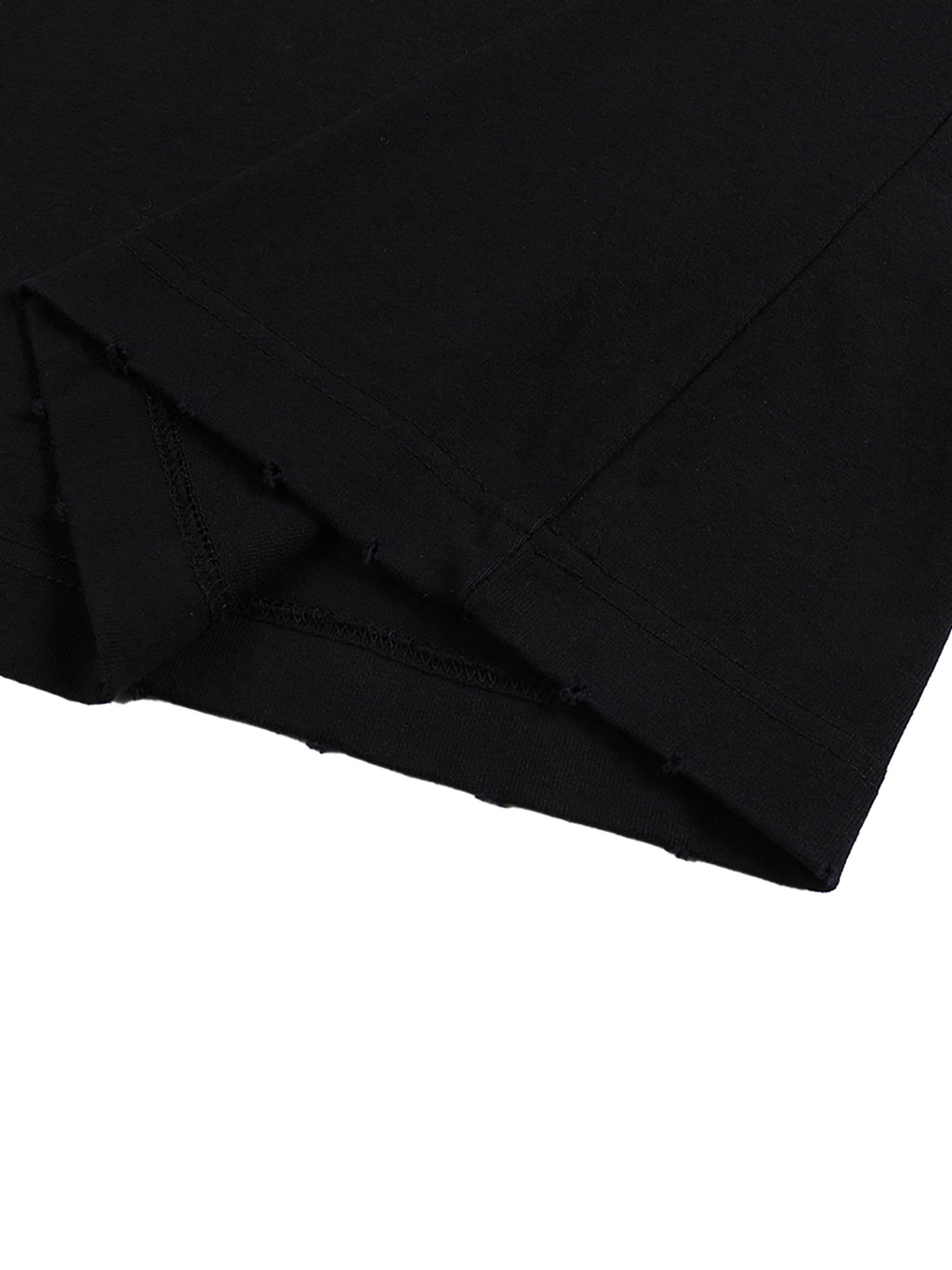 Heavyweight Hand-frayed T-Shirt ONEMORE