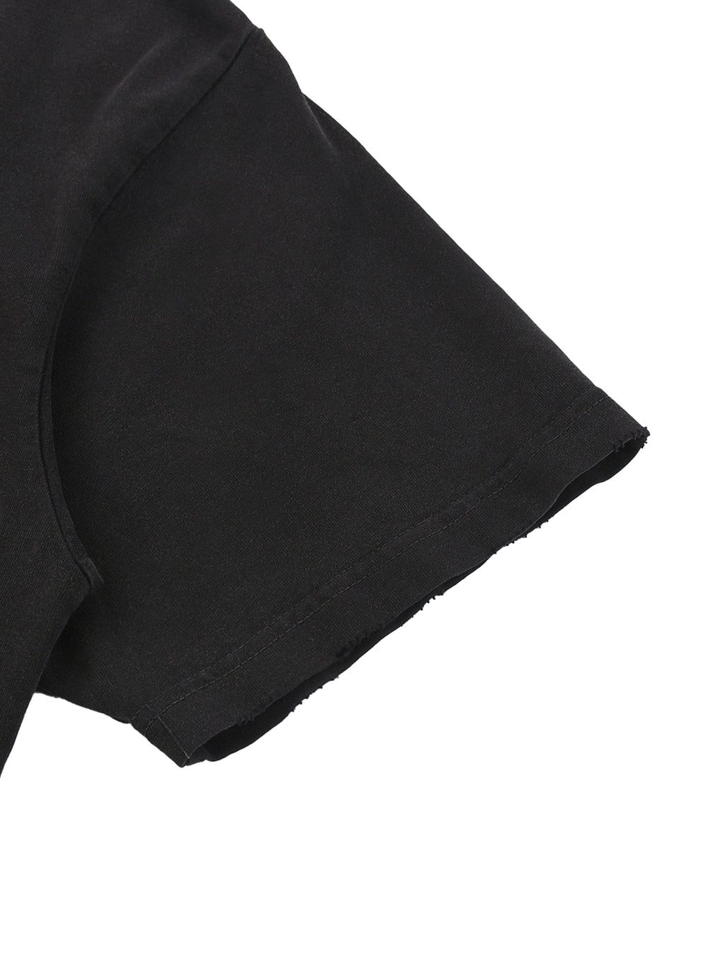 Snow Washed Raw-Hem T-Shirt onemore