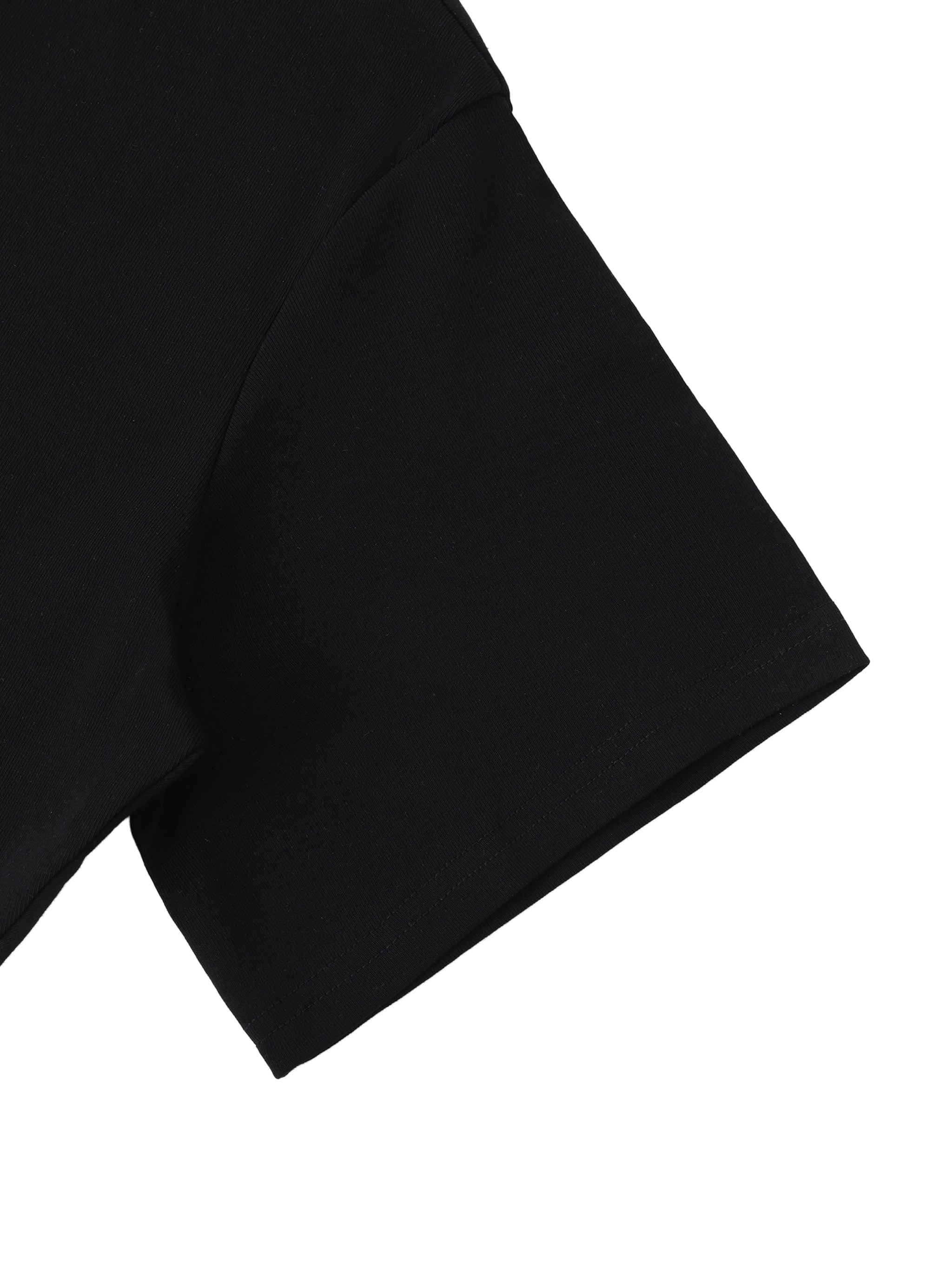 Lightweight Cocoon Shape Short Sleeve Top ONEMORE