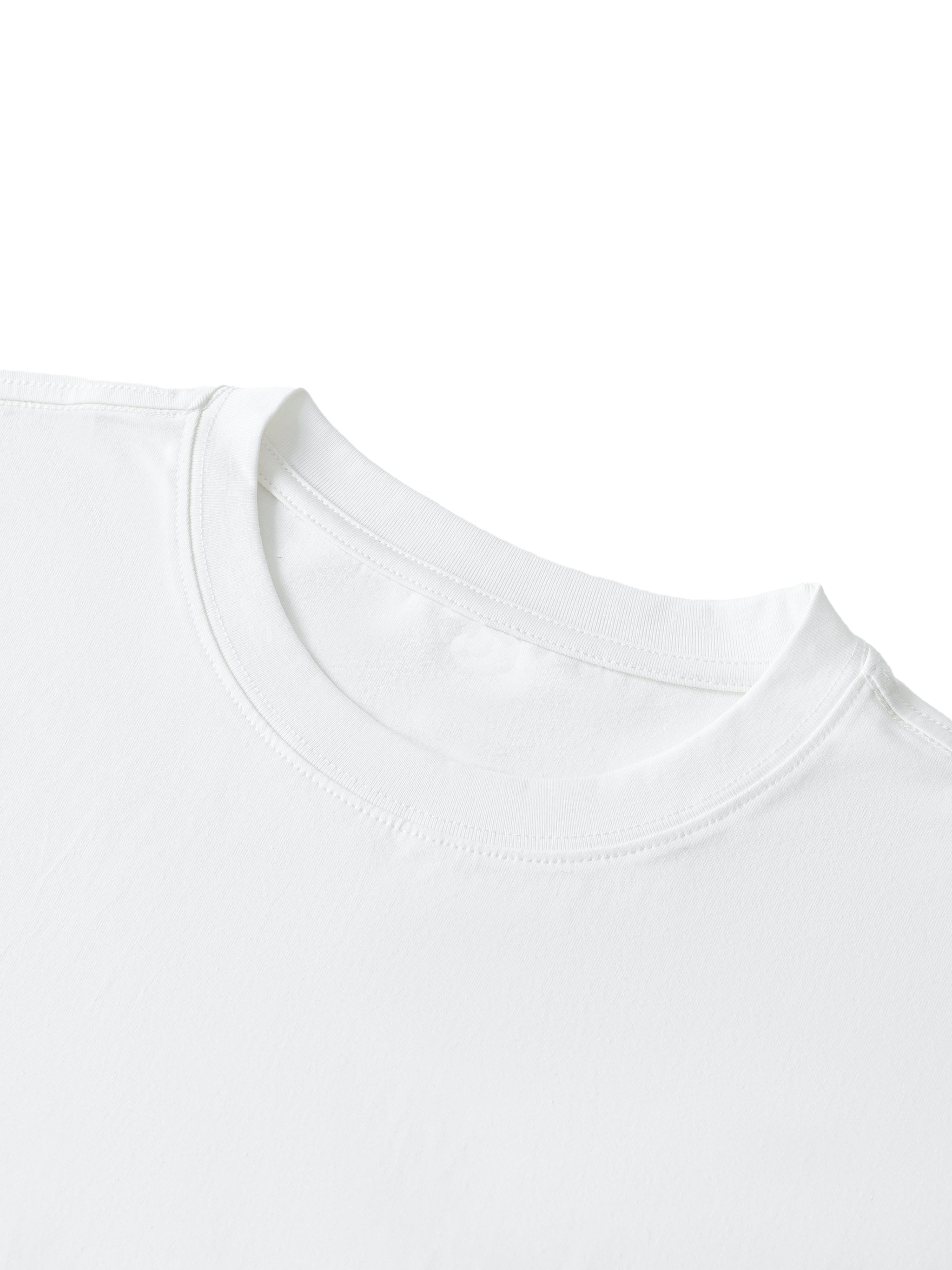 Essential Half Sleeve Ribbed T-Shirt