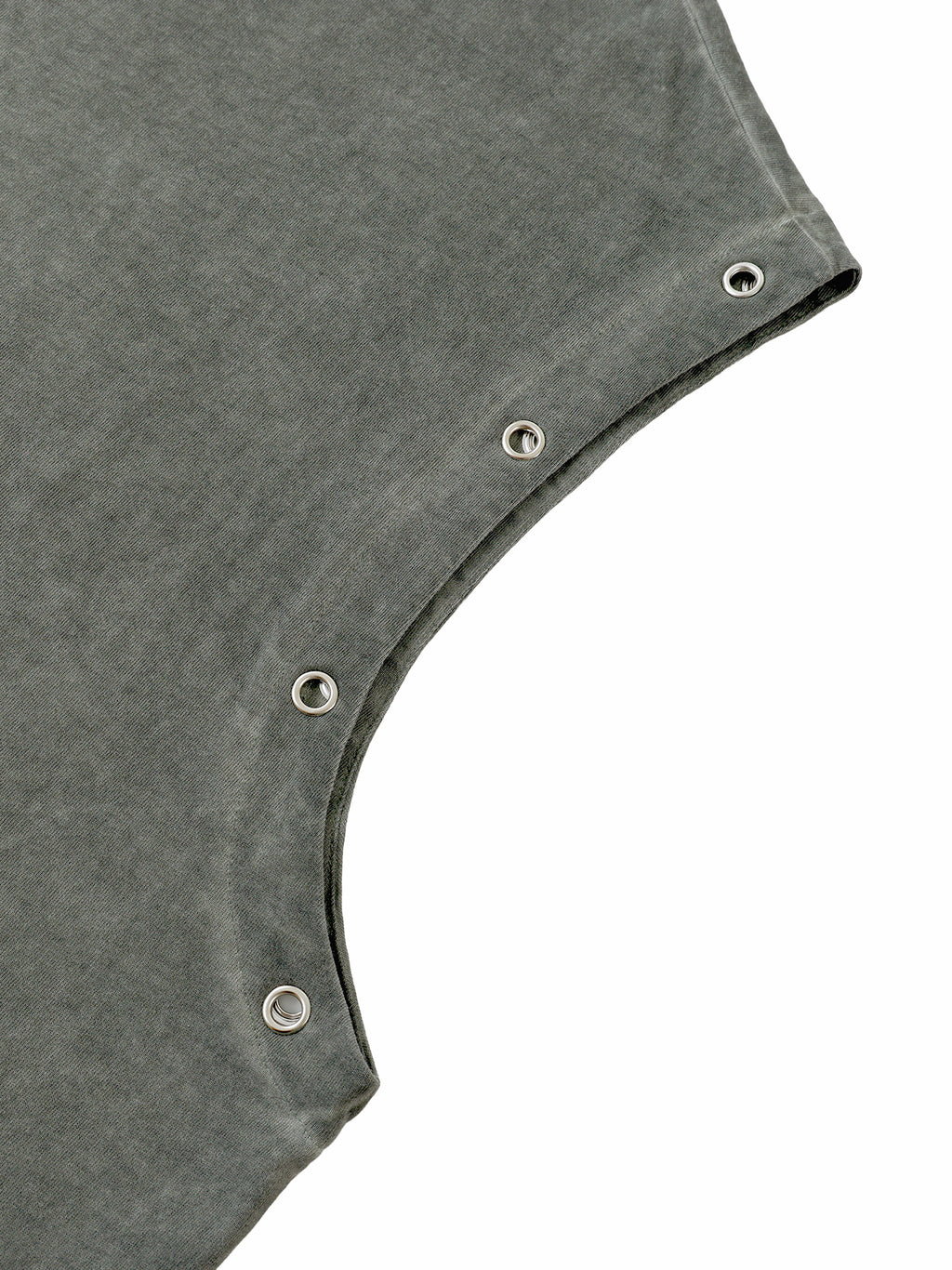 Distressed Grommet Eyelet Tank Top ONEMORE