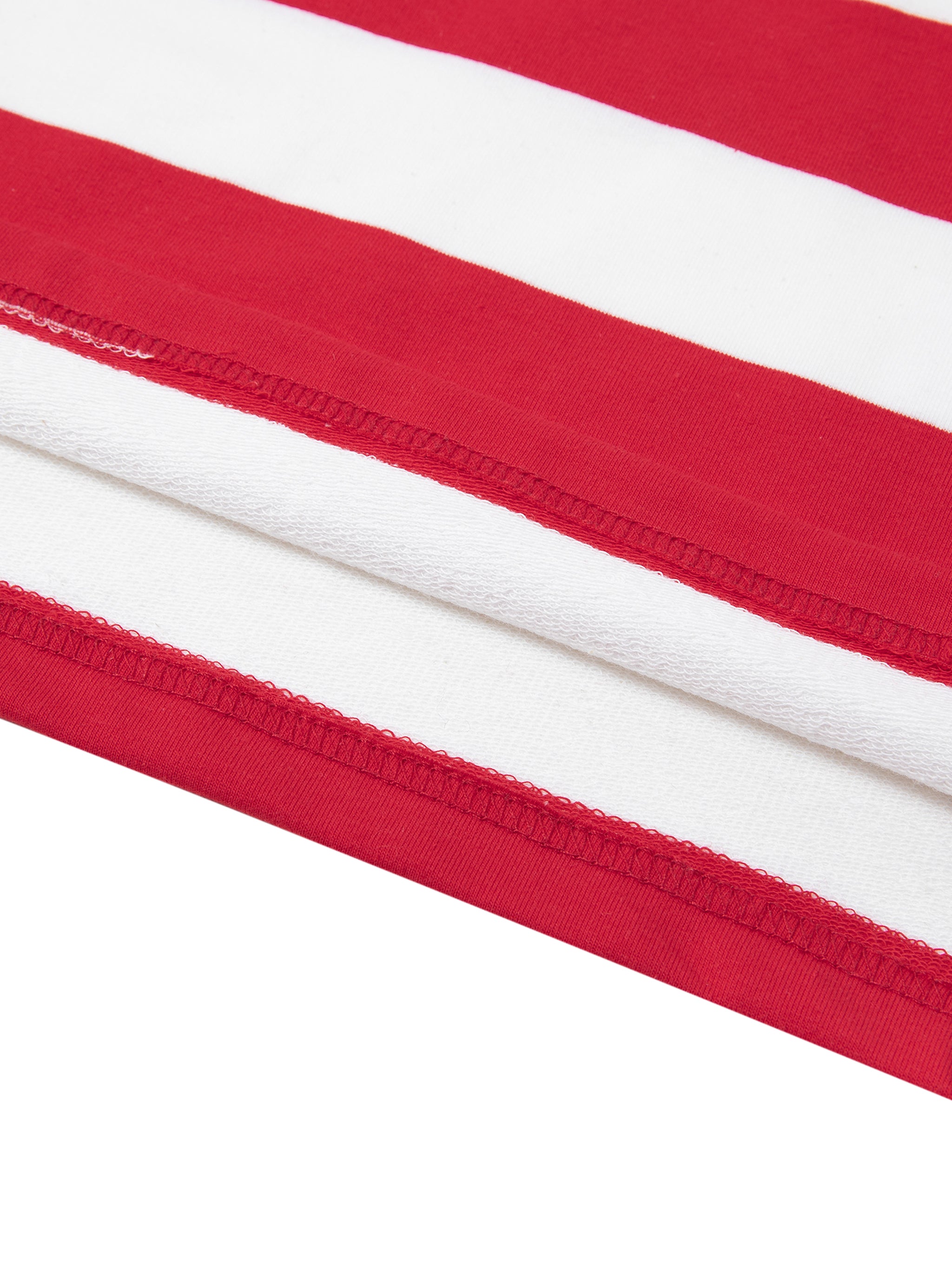 Color Block Stripe Polo Shirt ONEMORE
